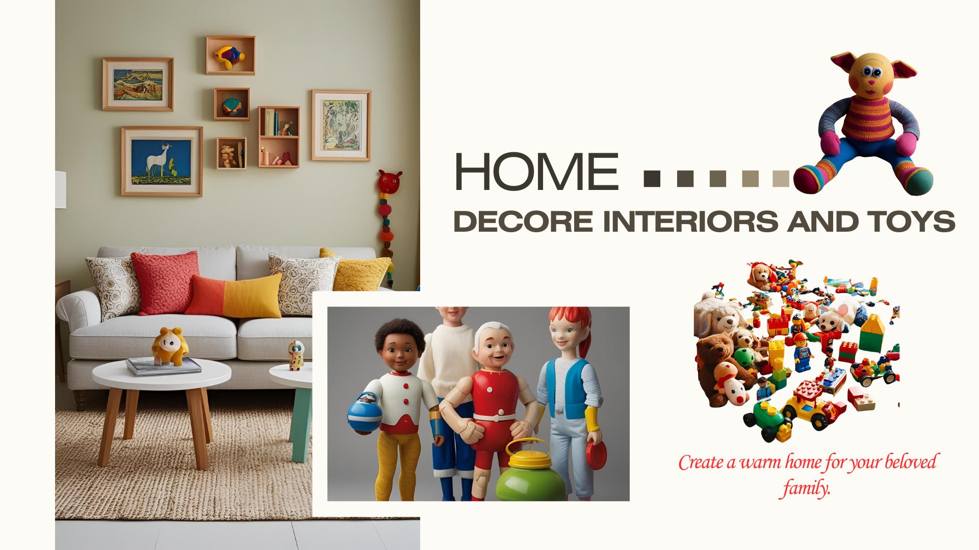 HOME DECORE INTERIORS AND TOYS